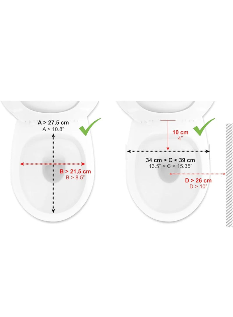 Elevador WC Adulto con Reposabrazos y Tapa PEPE