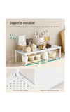 Juego de 2 Especieros, Extensibles, Organizador de Cocina,