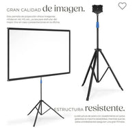 Pantalla de proyección portátil