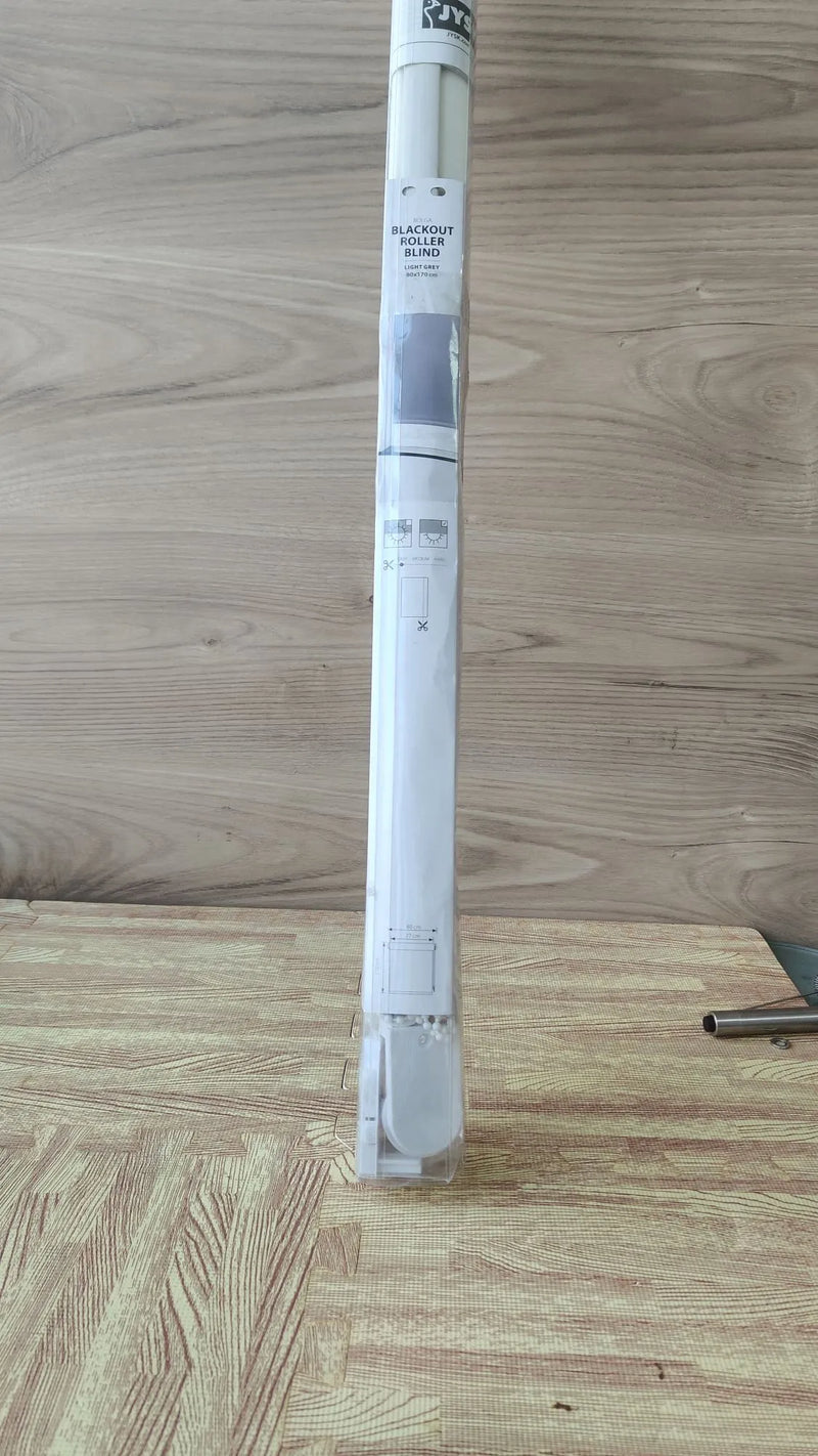 Estor Enrollable Opaco Liso - Blanco Roto, 80 x 175cm