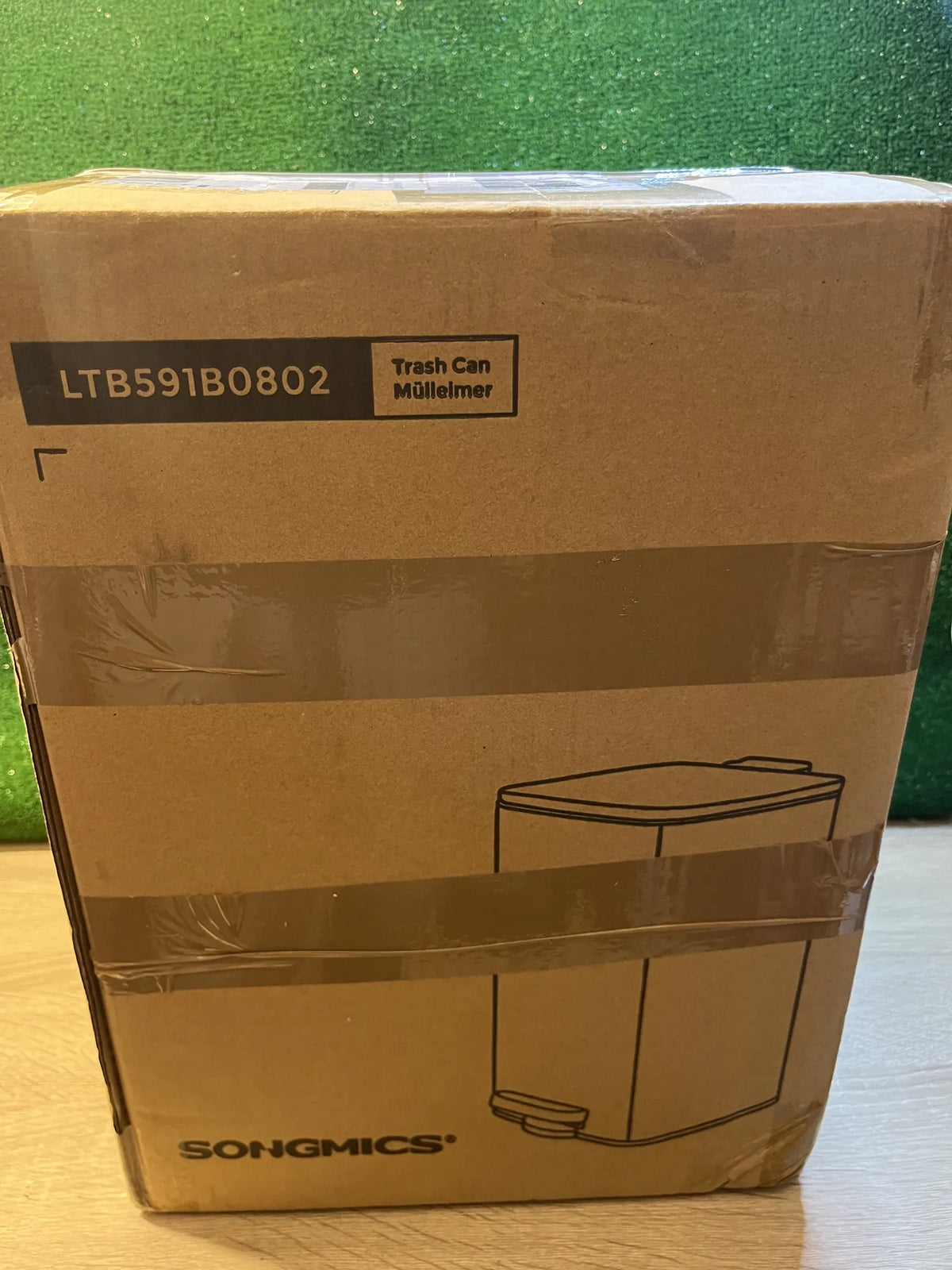 Cubo de Basura de Baño SONGMICS