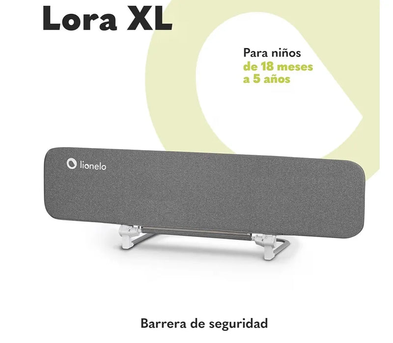 Barrera portátil para cama de bebe