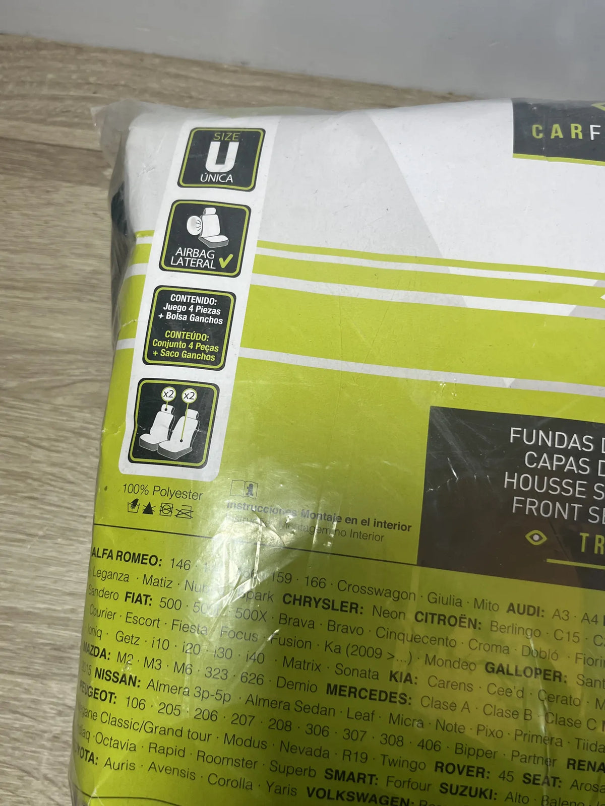 Fundas delanteras para asientos de coche Carfactory