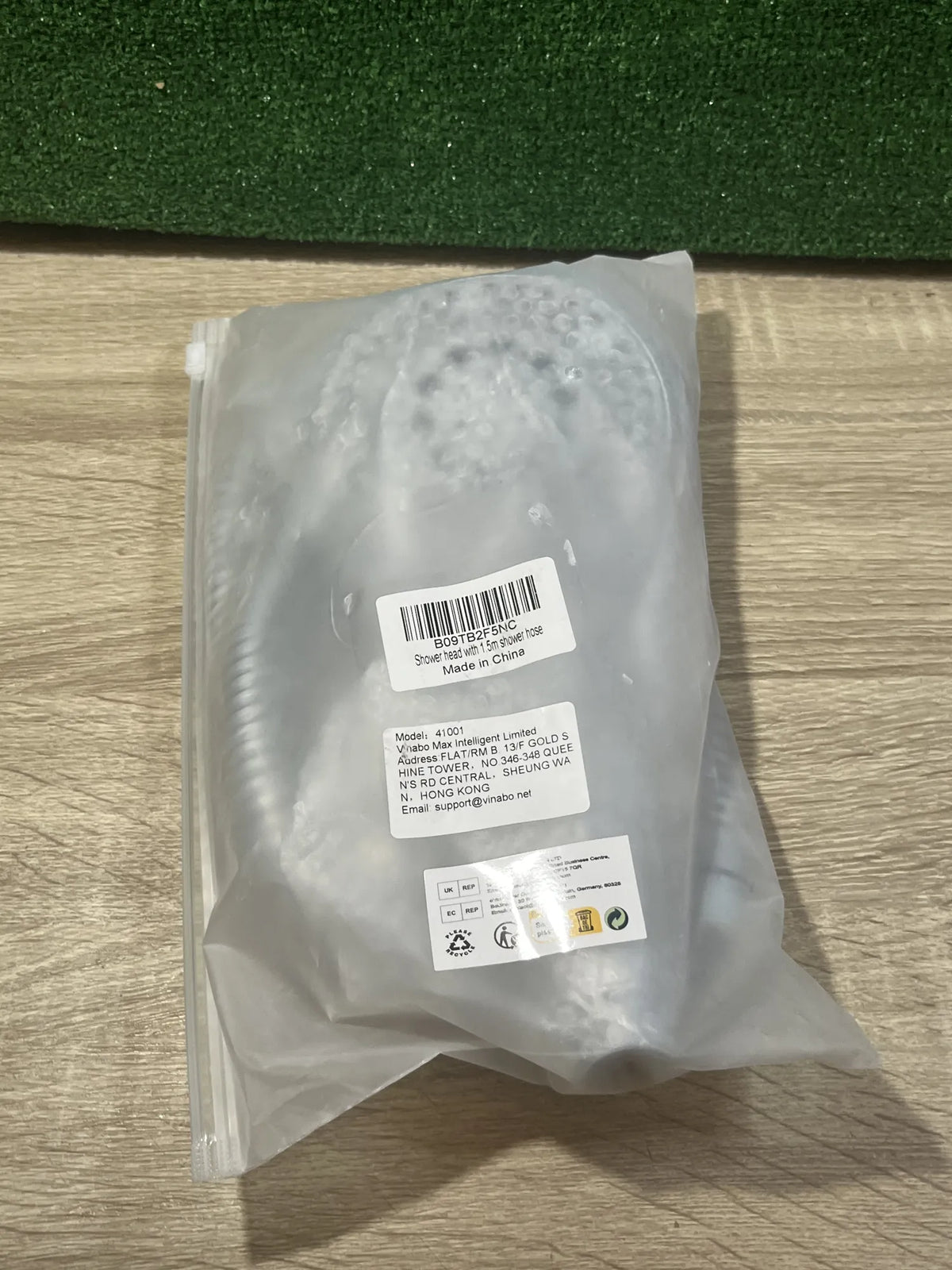 Alcachofa de ducha + 1,5 m Vinabo