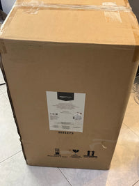 Cubo de basura redondo abierto Amazon Basics