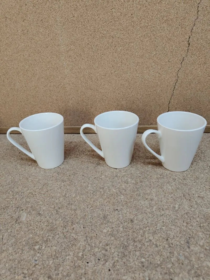 Pack 3 tazas para decorar