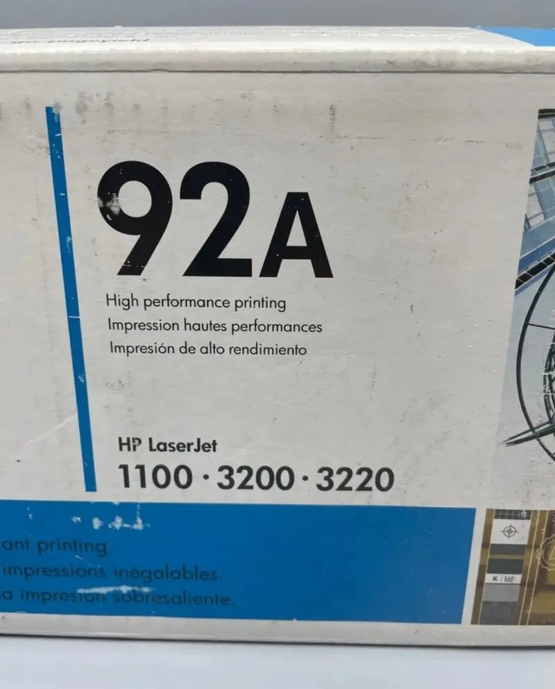 Cartucho de tóner original LaserJet HP 92A negro