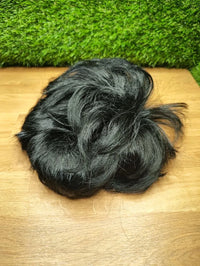 Peluca Negra Rockstar Wig