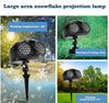 Proyector de luces de copo de nieve - Backture