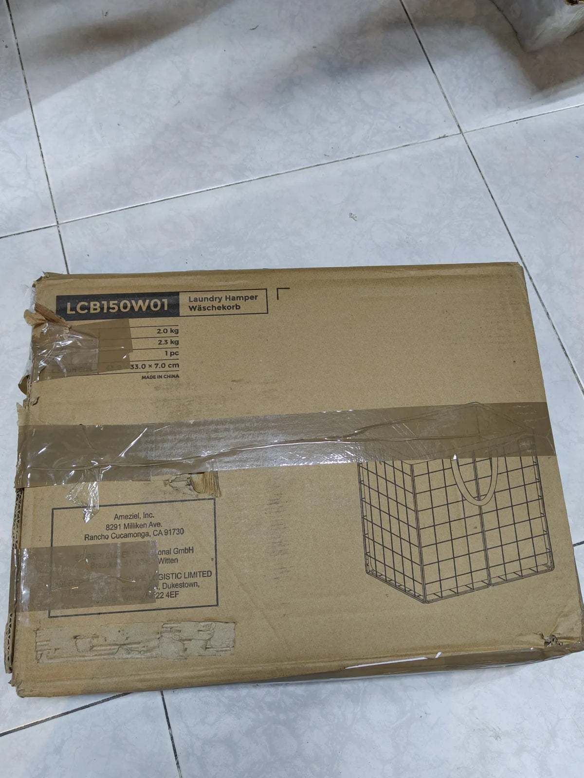 Cesto de la Ropa Sucia 50 L