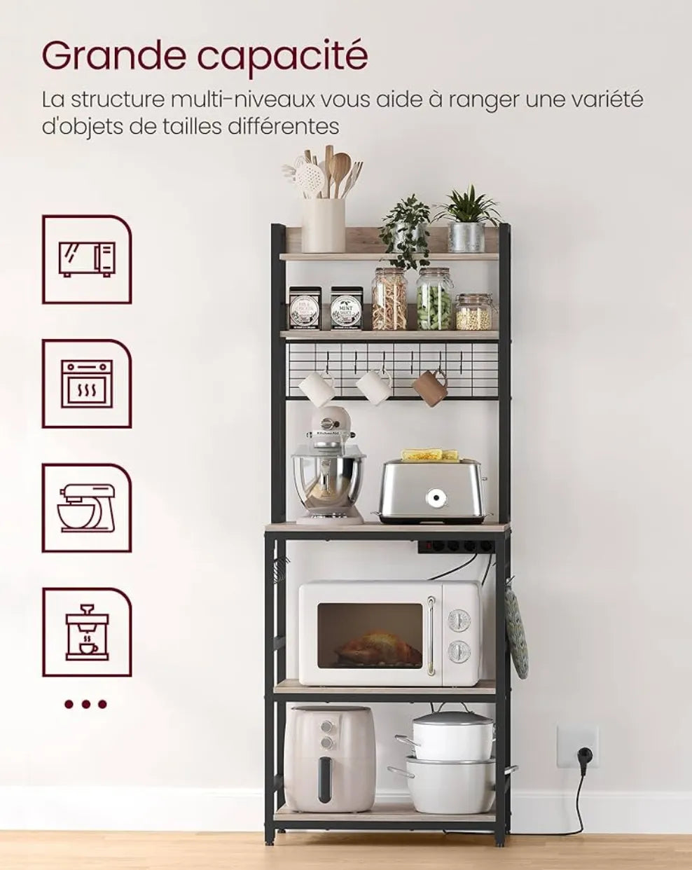 Estante de cocina