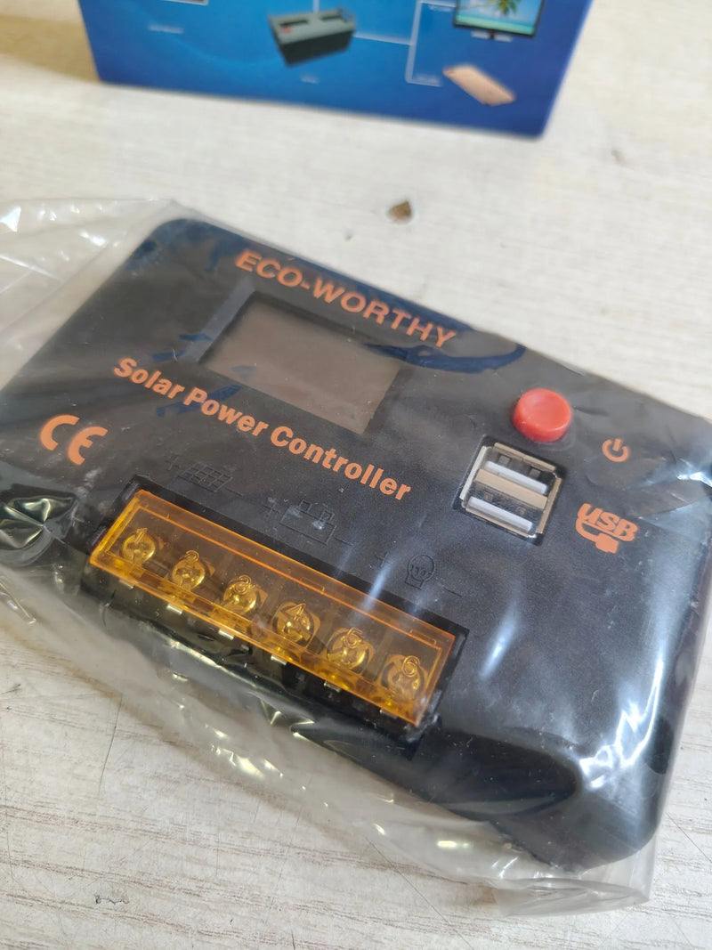 Controlador de Carga Solar de 30A Bluetooth