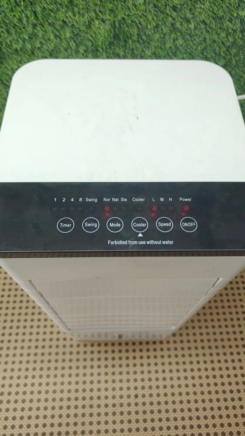 Enfriador de Aire Evaporativo Portátil, Humidificador, Ventilador