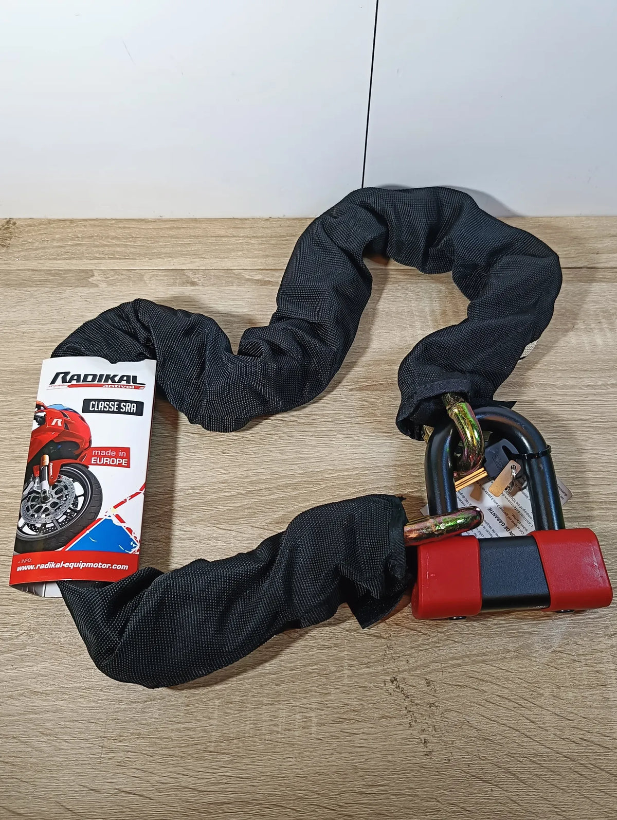 Cadena Antirrobo Moto Premium RADIKAL