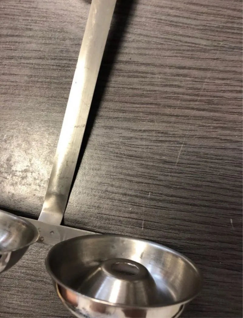 Buñolera doble inox
