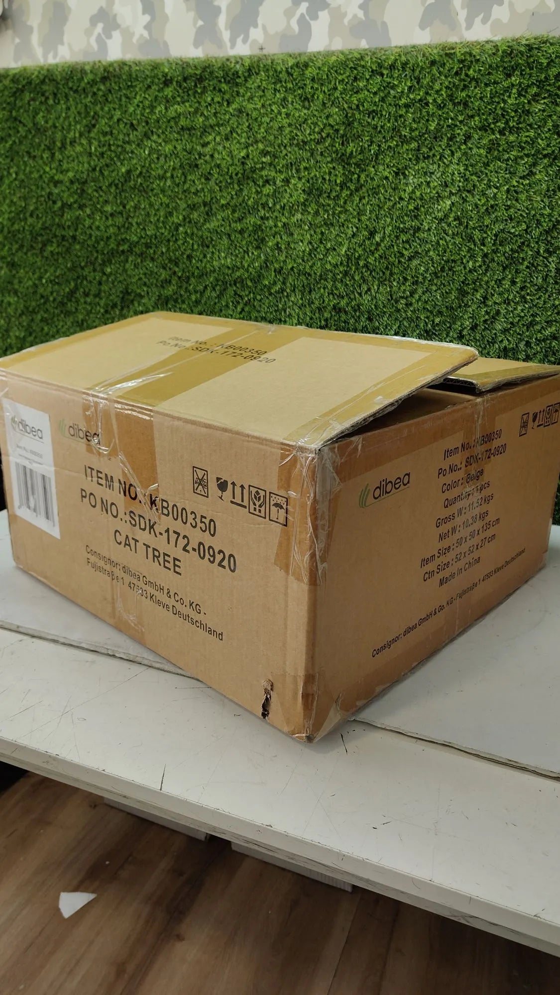 Árbol rascador para Gatos Altura 133 cm