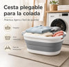 Cesto plegable de colada de silicona