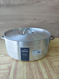 Cacerola plateada de 38cm - Lacor