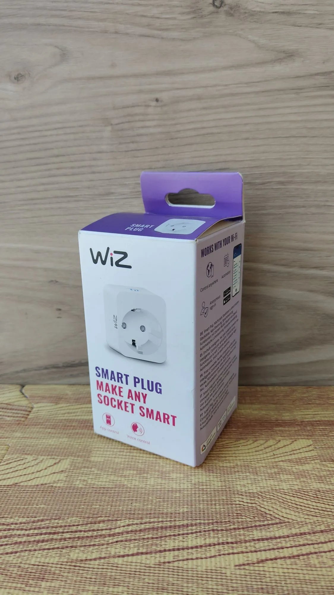 Enchufe Inteligente Wi-Fi, Tipo F, 230V