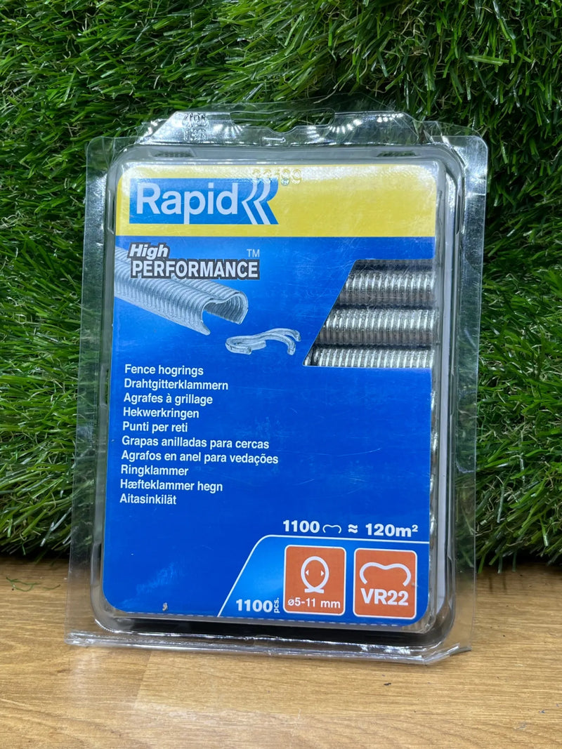 Grapas Galvanizadas para Cercas y Vallas VR22 Rapid