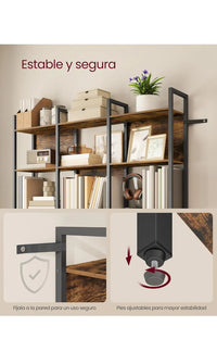 Librería, Estantería de 6 Niveles