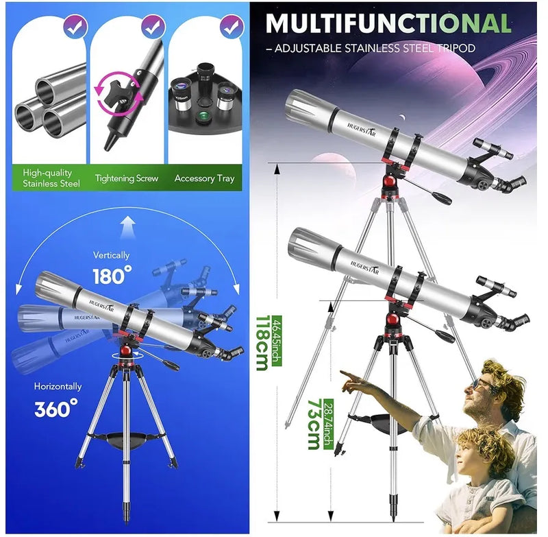 Telescopio Astronómico Profesional