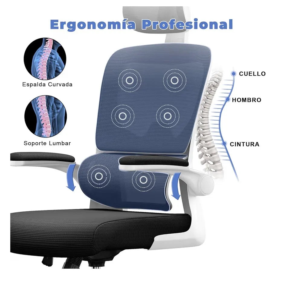 Silla de oficina ergonómica