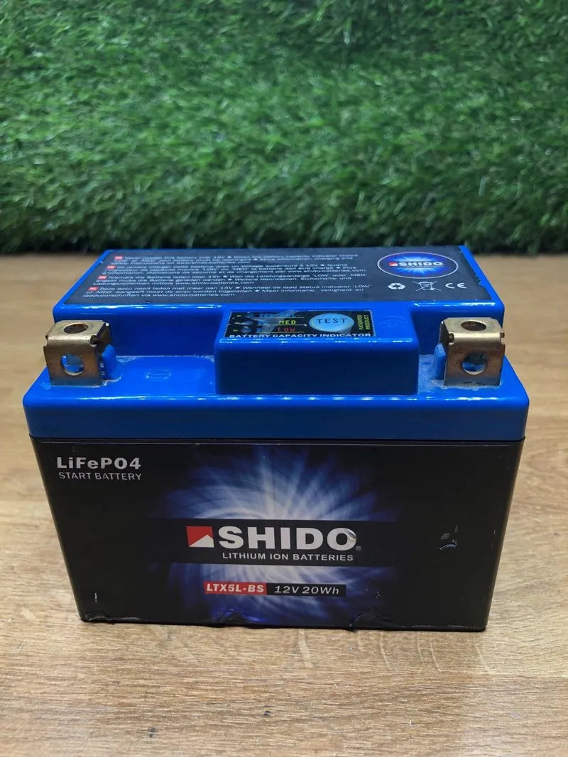 Batería LiFePO4 SHIDO LTX5L-BS 12V 20Wh