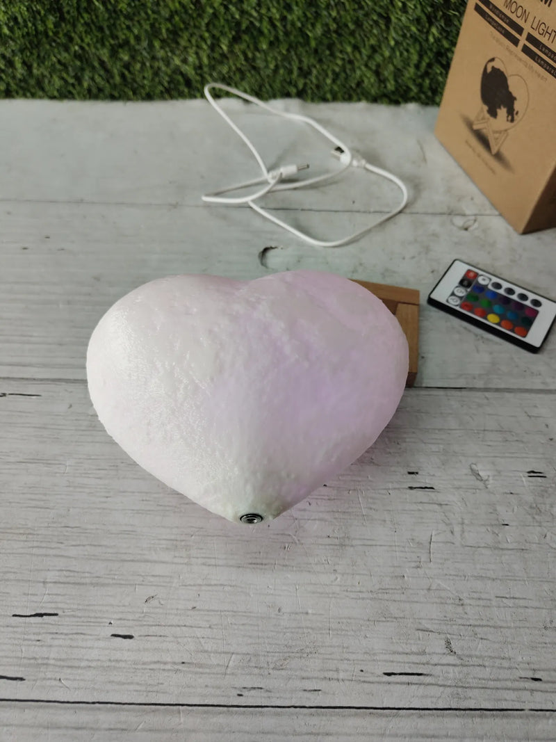 Lámpara de corazon luz led regulable - Agm