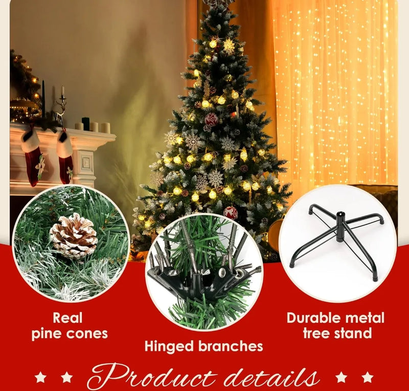 Árbol de navidad artificial plegable - Gigalumi
