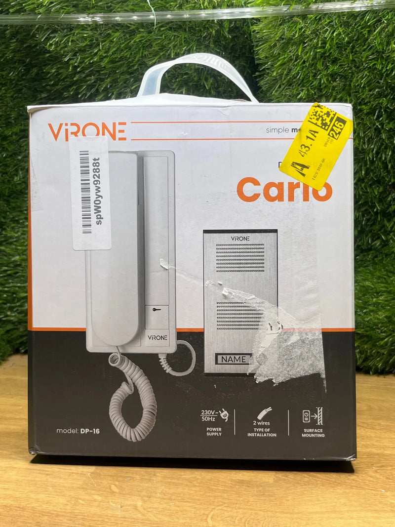 Kit de Intercomunicador de Superficie Unifamiliar Virone