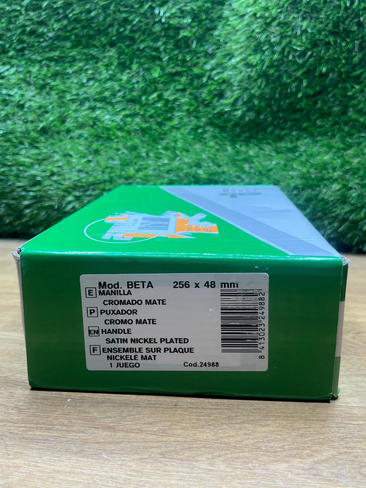 Juego de Manillas con Placa para Puerta Amig