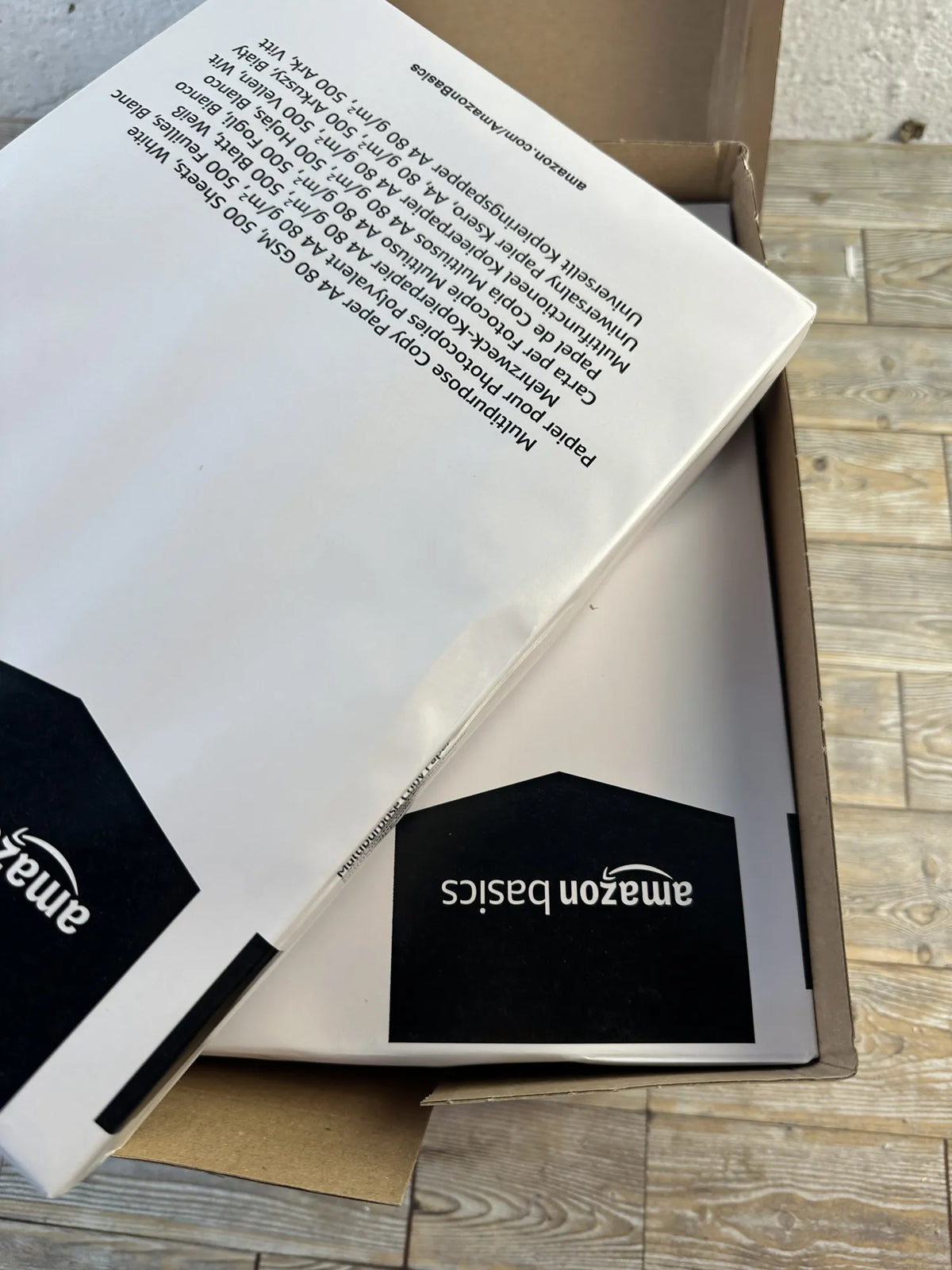 Papel para impresora Amazon basics