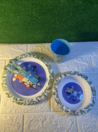 Set vajilla infantil reutilizable apta para microondas Stor