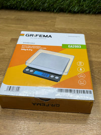 Báscula Cocina Pantalla LCD GRIFEMA