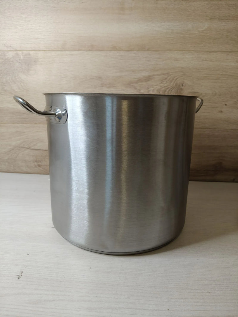 Olla grande profesional con tapa de cristal 30 x 28 cm