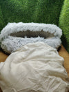 Cama para gatos felpudo