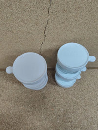 6 Recipientes de vidrio para porciones 150ml Beaba