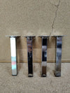 4 patas de tubo de acero 20cm