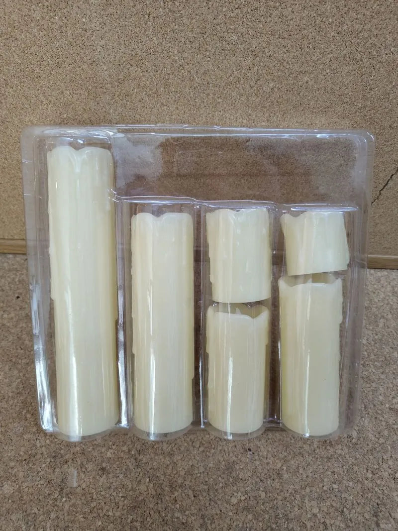 6 Velas Led, Eléctricas