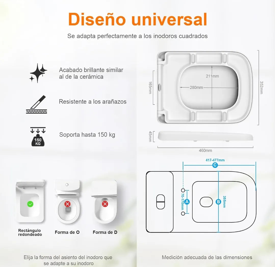 Tapa de WC universal - Grifema