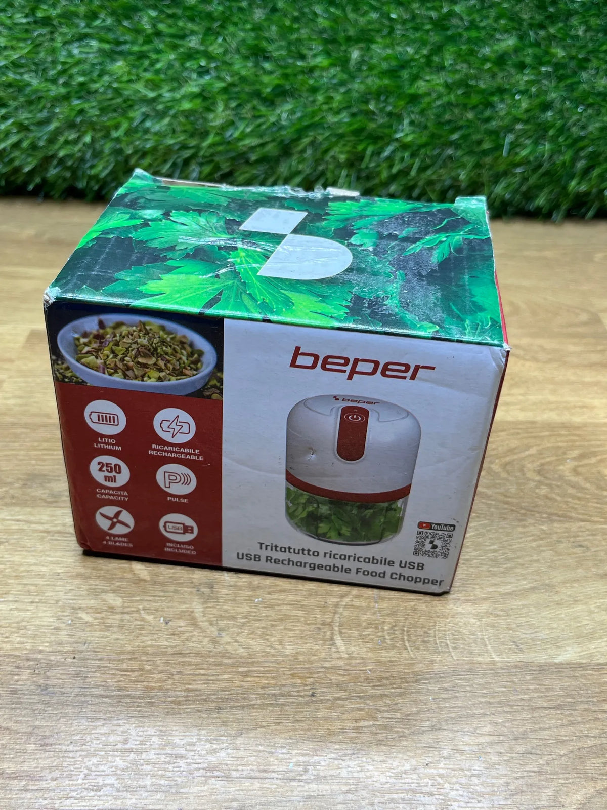 Picadora recargable USB BEPER