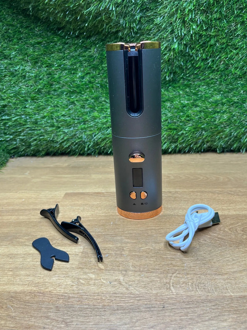 Rizador automático con Pantalla USB