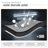 Cubierta para coche M (431 x 165 x 120 cm)