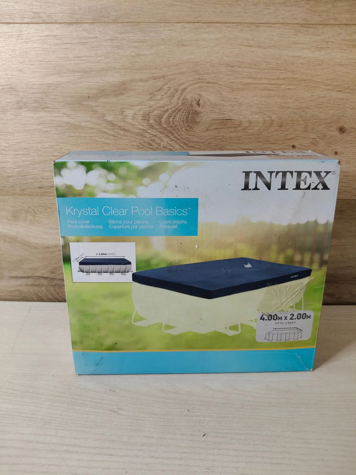 Cobertor Piscina Rectangular 400x200 cm - INTEX