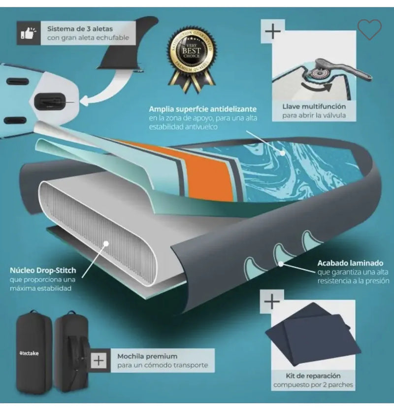 Table de paddleboard