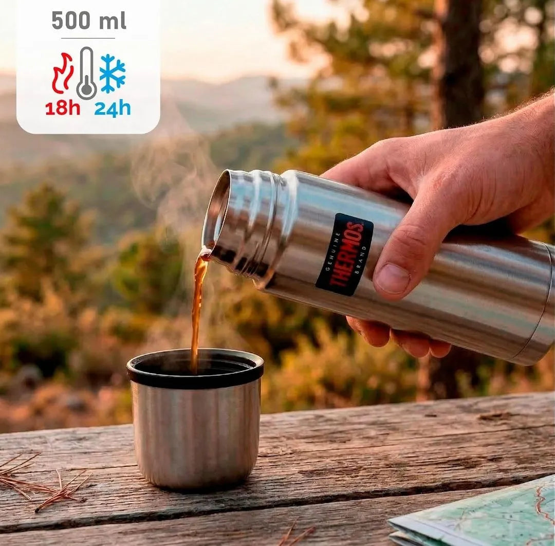 Botella térmica plata de 500ml - Thermos