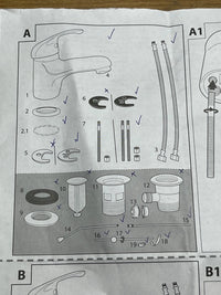 Grifo de baño NI075SCR EISL
