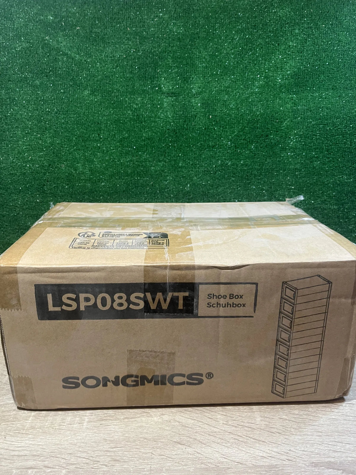 8 Cajas de Zapatos Plástico SONGMICS