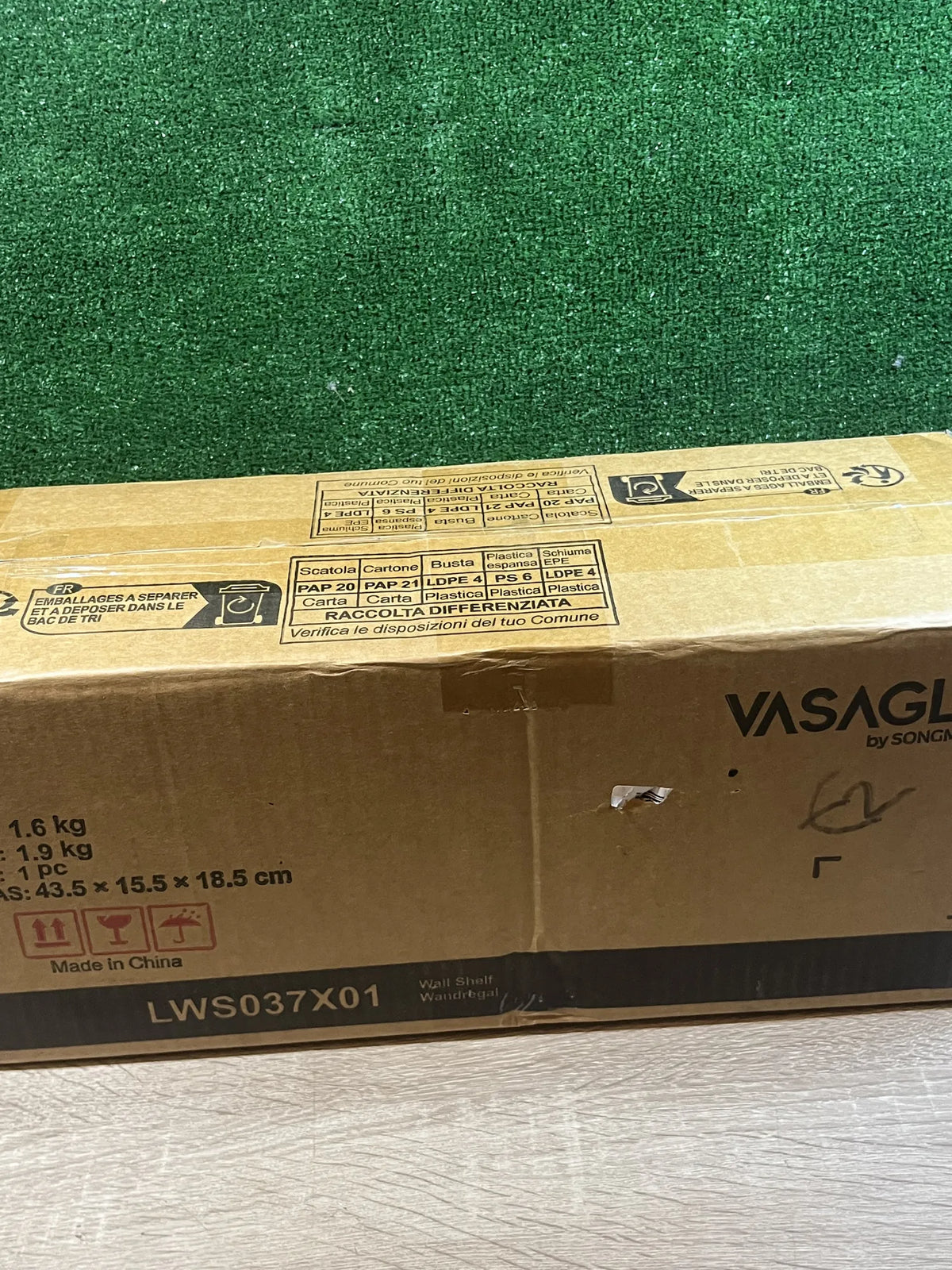 Estantes Colgantes de Pared VASAGLE